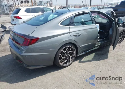 2023 Hyundai Sonata N Line z USA, uszkodzony, nr VIN KMHL14JC5PA257939